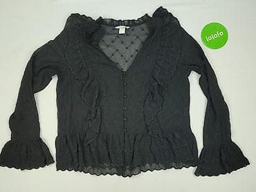 bluza niebieska: H&M, Bluzka damska, rozmiar L — 2