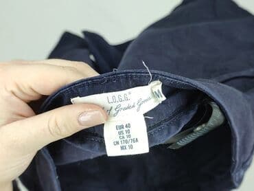 lidl szorty lniane: H&M L.O.G.G., Szorty dla mężczyzn, rozmiar L — 4