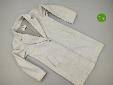 biala kurtka stradivarius: Stradivarius, Płaszcz damski, rozmiar S — 2