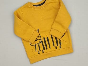 ubrania dla dzieci z traktorem: Sweatshirt, 3-6 months, condition - Very good — 1