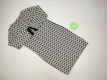 sukienka biała z czarnymi wstawkami: Sukienka damska, rozmiar XL — 4