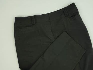 Material trousers for women, size L (EU 40)