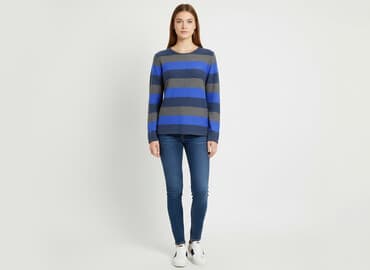 t shirty na długi rękaw: Edc by Esprit, Sweter damski, rozmiar M — 1