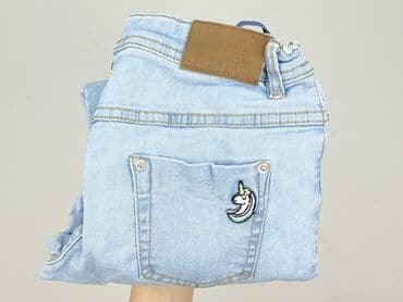 charlotte hornets spodenki: Spodnie jeansowe, Fox&Bunny, 10 lat, 140, stan - Bardzo dobry — 5