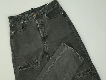 Jeansy: H&M, Jeansy damskie, rozmiar M