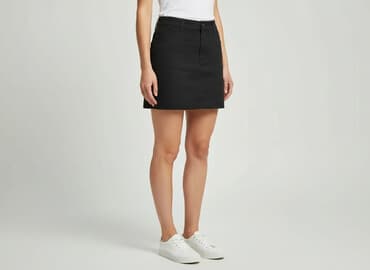 mini spódniczka czarne: ONLY, Spódnica damska, rozmiar L — 7