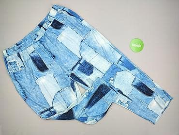 patchwork: Spodnie materiałowe damskie, rozmiar 5XL — 2