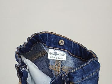 spódnica patchwork: Spodnie jeansowe, So cute, 6-9 miesięcy, stan - Idealny — 4
