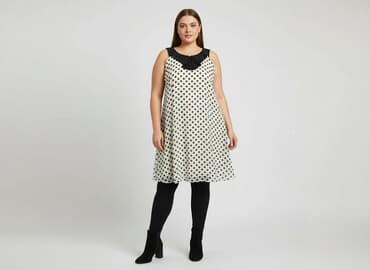 sklep internetowy z sukienkami dla puszystych: Peacocks, Sukienka damska, rozmiar 4XL — 6