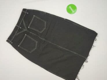 dżinsy z wysokim stanem czarne: Very, Spódnica damska, M — 3