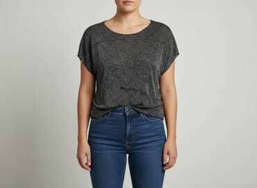 eleganckie bluzki czarne: Bluzka damska, rozmiar XL — 5