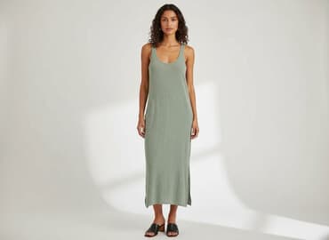 sukienki maxi długi rękaw: Sukienka damska, rozmiar XS — 7