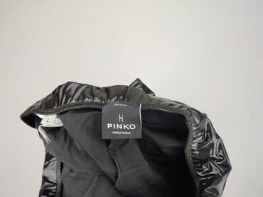 legginsy z połyskiem: Pinko, Legginsy Ze skóry ekologicznej damskie, rozmiar L — 4