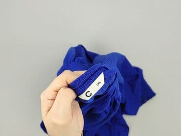 niebieski golf damski: Bluzka damska, rozmiar 3XL — 5