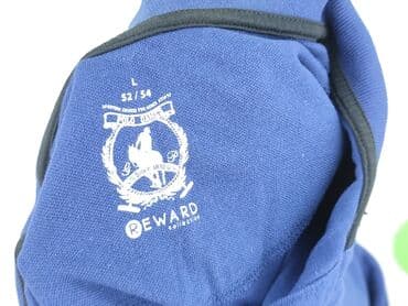 zara bialy sweter: Koszulka polo dla mężczyzn, L — 5