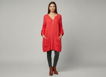 bluza z czerwonym napisem: Kim & Co., Sukienka damska, rozmiar M — 6