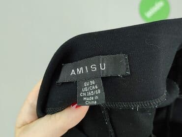 legginsy damskie zamszowe: Amisu, Legginsy Eleganckie damskie, rozmiar S — 4