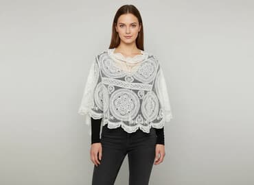 pareo spódnice plażowe: Ponczo damskie, rozmiar One size — 7