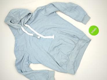 granatowe bluzy: Sinsay, Bluza z kapturem dla mężczyzn, rozmiar M — 2