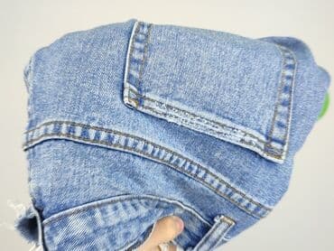 szerokie krótkie spodenki jeansowe: Shorts for women, size L — 5