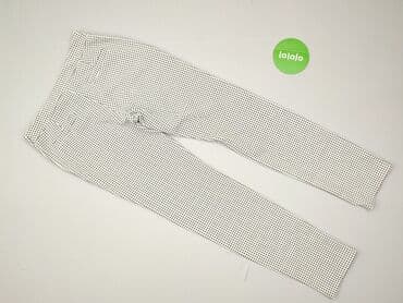 eleganckie sukienki z gipiury: Material trousers for women, size S (EU 36) — 3