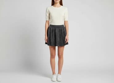 czarne spódnice w kratę: Spódnica damska, rozmiar L — 6