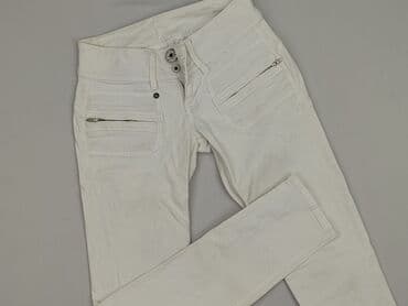 jeansy damskie podarte: Pepe Jeans, Spodnie materiałowe damskie, rozmiar S — 1