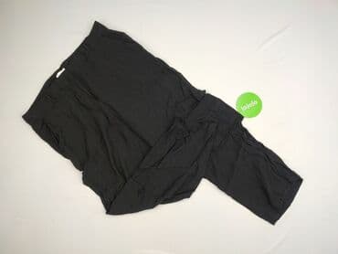 sukienki z gipiury dla puszystych: H&M, Material trousers for women, size 5XL (EU 50) — 2