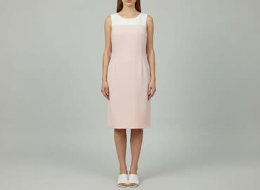 biała obcisla sukienki: Women`s dress, size S — 1