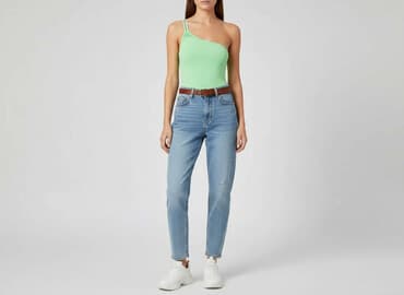 body na ramiaczkach hm: H&M, Body damskie, rozmiar M — 7