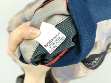 sandały skechers ccc: Marynarka męska LEGER Super Fit - Kolor: granatowy z jasnoszarymi — 6