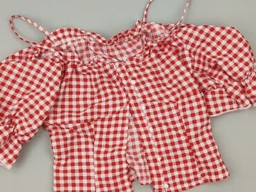 shein koszula w kratę: Shein, Top damski, rozmiar S — 2