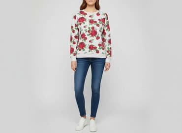 świąteczne bluzy dla całej rodziny: H&M, Bluza damska
, rozmiar S — 1