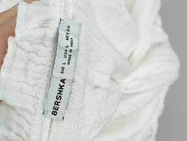sweter piórkowy na drutach: Bershka, Bluzka damska, rozmiar L — 4