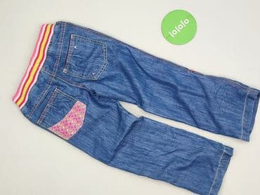 spodnie od pizamy w hello kitty: Jeans, F&F, 5-6 years, 110/116, condition - Very good — 3