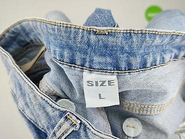 dżins border: Jeansy damskie, rozmiar L — 4