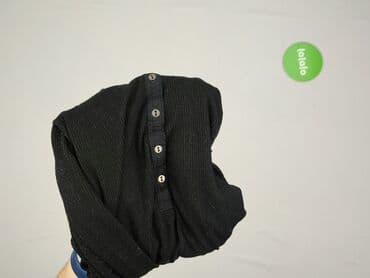 bluza czarna bershka: Bershka, Bluzka damska, rozmiar XS — 5