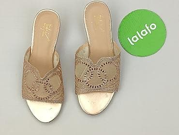 kazar klapki złote: Sergio Todzi, Klapki damskie, rozmiar 36 — 4