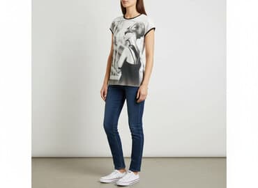 promod koszulki: Promod, T-shirt damski, rozmiar S — 6