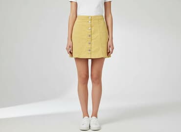 spodnica cytryny hm: H&M Divided, Spódnica damska, rozmiar 2XS — 6