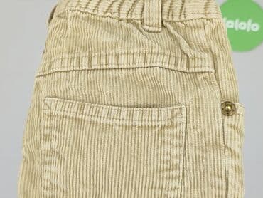 woskowane spodnie mohito: Baby material trousers, 9-12 months, 74-80 cm, condition - Very good — 6