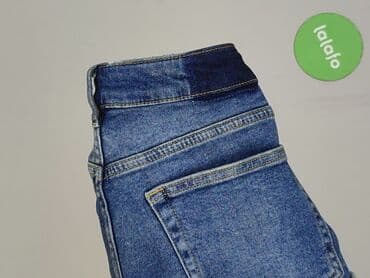 hm krótkie spodenki dzins low waist: H&M, Szorty damskie, rozmiar S — 6