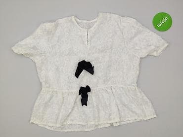 bluzki z baskinką plus size: Bluzka damska, rozmiar XL — 2