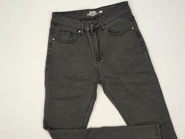 czarne spodnie damskie stradivarius: Jeansy damskie, rozmiar S — 1