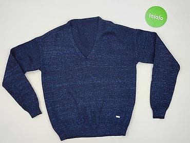 sweter granatowy damski: Sweter damski, rozmiar M — 2