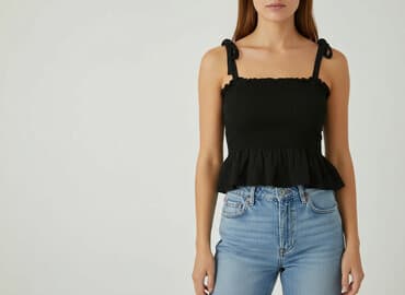 bluzki z transparentnymi rękawami: Top damski, rozmiar One size — 1