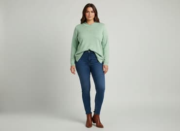 kamizelka góralska wełniana: Sweter damski, rozmiar 2XL — 8