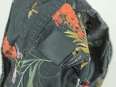 t shirt basic oversize: H&M, Koszulа dla mężczyzn, rozmiar M — 4