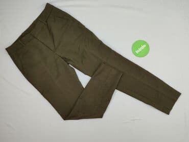 oliwkowe buty: Spodnie materiałowe damskie, rozmiar S — 2