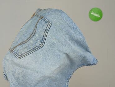 spodenki jeansowe męskie pull bear: PULL&BEAR, Szorty dla mężczyzn, rozmiar M — 5